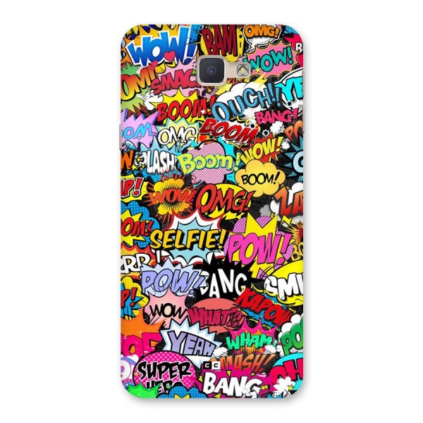 Comic Ringtone Back Case for Galaxy J5 Prime