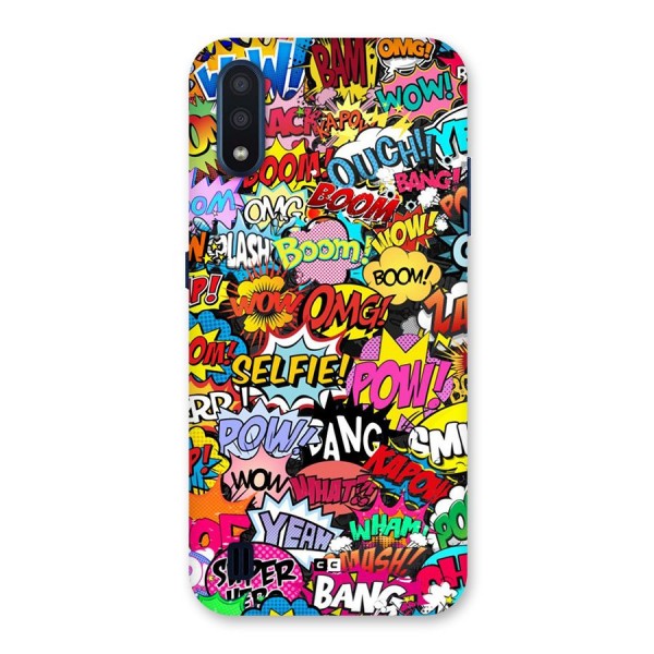 Comic Ringtone Back Case for Galaxy M01