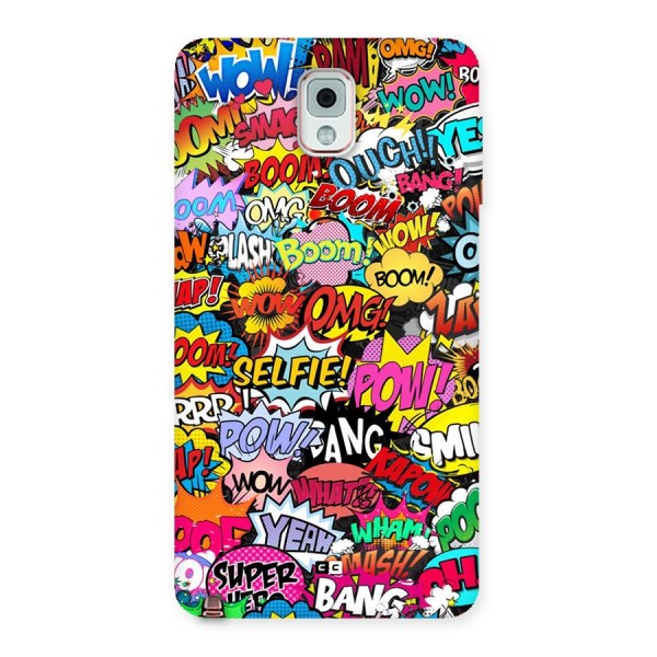 Comic Ringtone Back Case for Galaxy Note 3