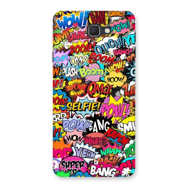 Comic Ringtone Back Case for Galaxy On7 2016