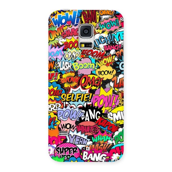 Comic Ringtone Back Case for Galaxy S5 Mini