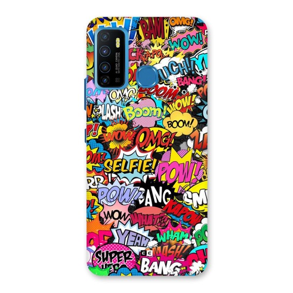 Comic Ringtone Back Case for Infinix Hot 9