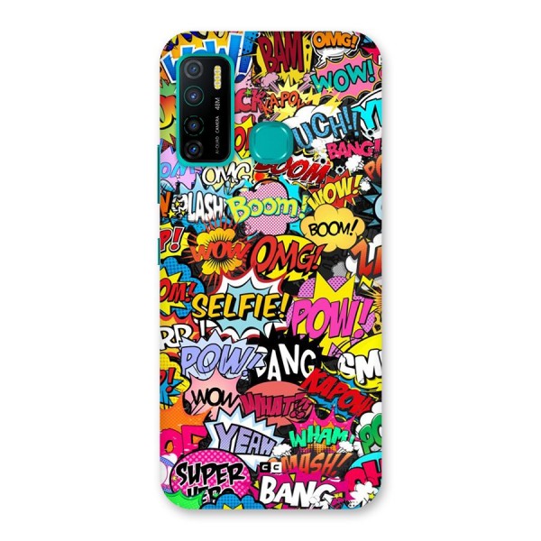 Comic Ringtone Back Case for Infinix Hot 9 Pro