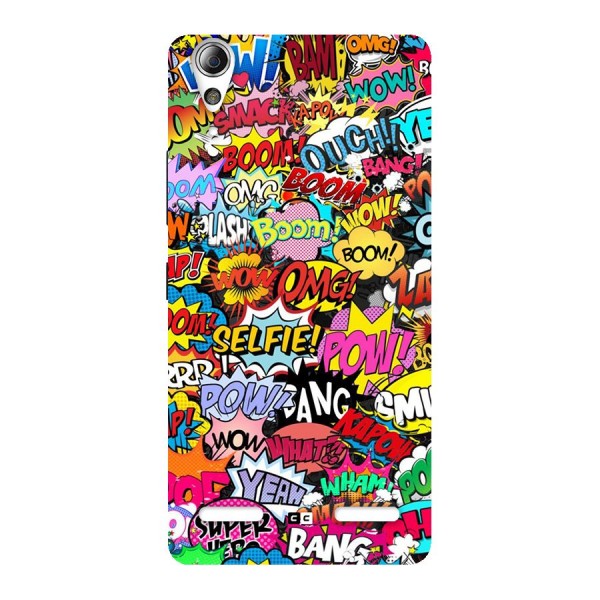 Comic Ringtone Back Case for Lenovo A6000