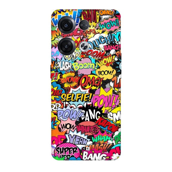 Comic Ringtone Back Case for Oppo Reno8 Pro 5G