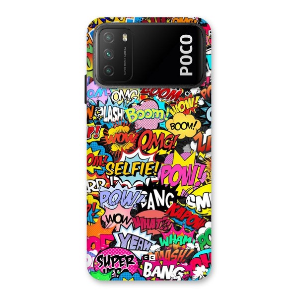 Comic Ringtone Back Case for Poco M3