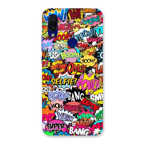 Comic Ringtone Back Case for Redmi 7