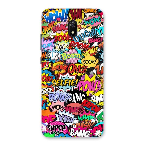 Comic Ringtone Back Case for Redmi 8A