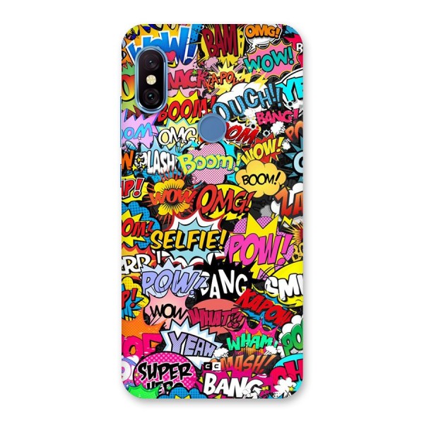 Comic Ringtone Back Case for Redmi Note 6 Pro