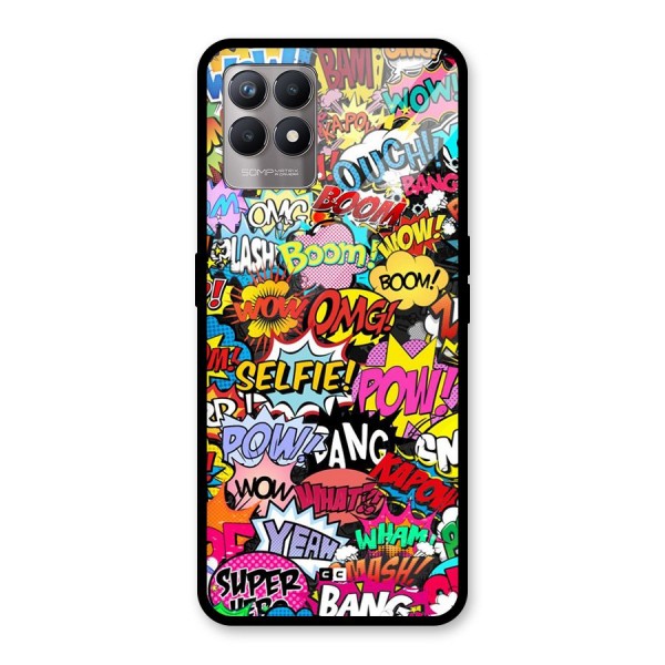 Comic Ringtone Glass Back Case for Realme Narzo 50