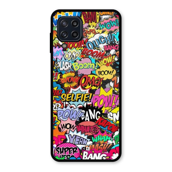 Comic Ringtone Metal Back Case for Galaxy M32