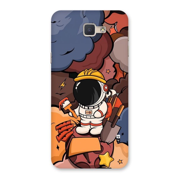 Comic Space Astronaut Back Case for Galaxy J5 Prime
