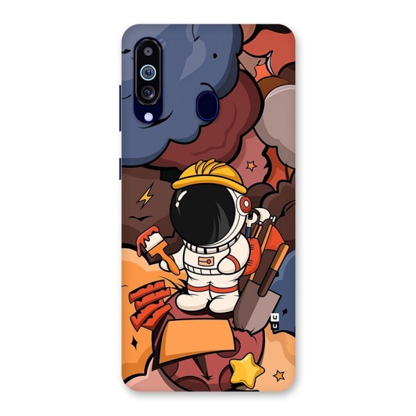 Comic Space Astronaut Back Case for Galaxy M40