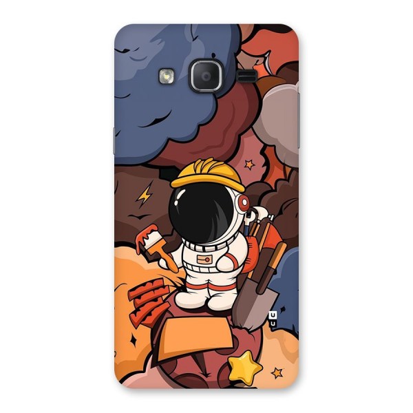 Comic Space Astronaut Back Case for Galaxy On7 Pro