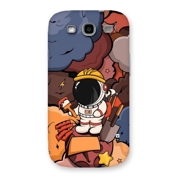 Comic Space Astronaut Back Case for Galaxy S3