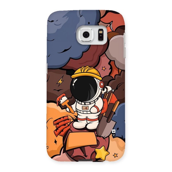 Comic Space Astronaut Back Case for Galaxy S6