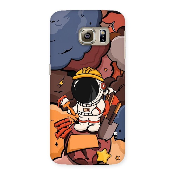 Comic Space Astronaut Back Case for Galaxy S6 edge