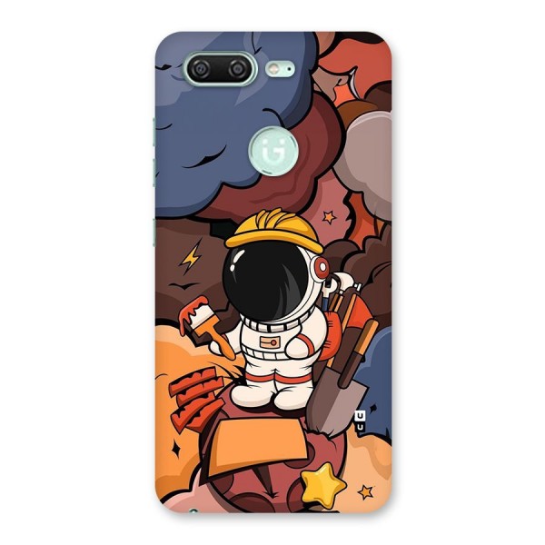 Comic Space Astronaut Back Case for Gionee S10