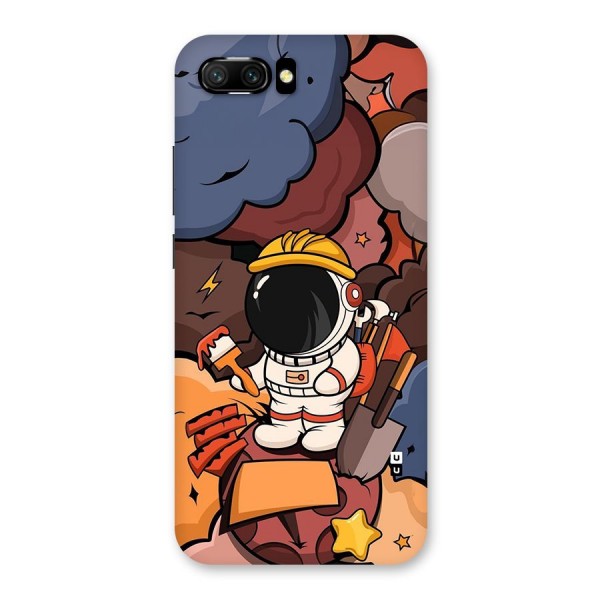 Comic Space Astronaut Back Case for Honor 10