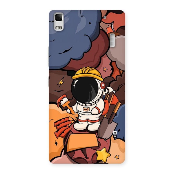 Comic Space Astronaut Back Case for Lenovo K3 Note