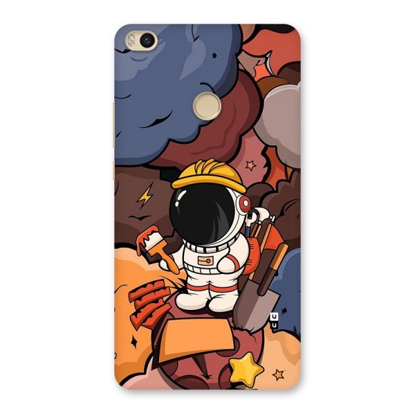 Comic Space Astronaut Back Case for Mi Max 2