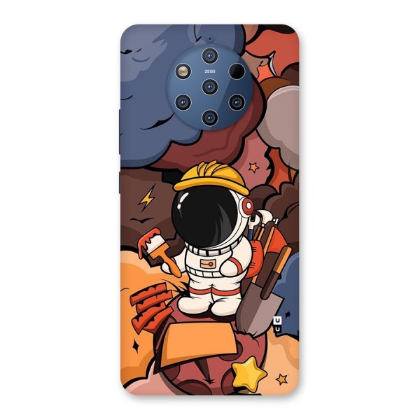 Comic Space Astronaut Back Case for Nokia 9 PureView
