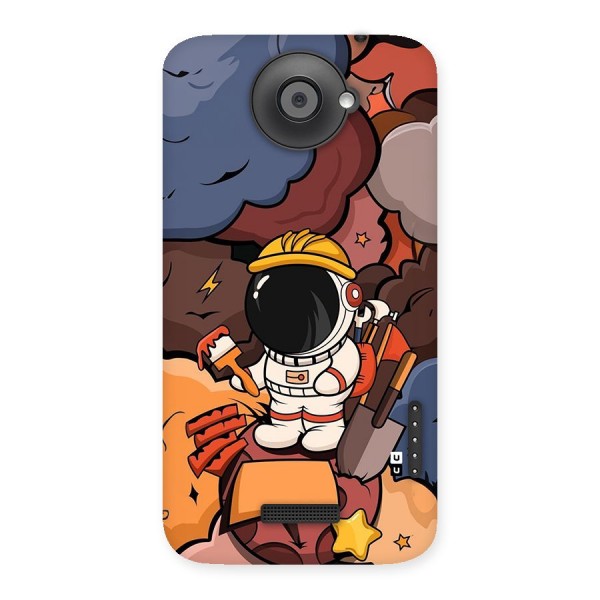 Comic Space Astronaut Back Case for One X