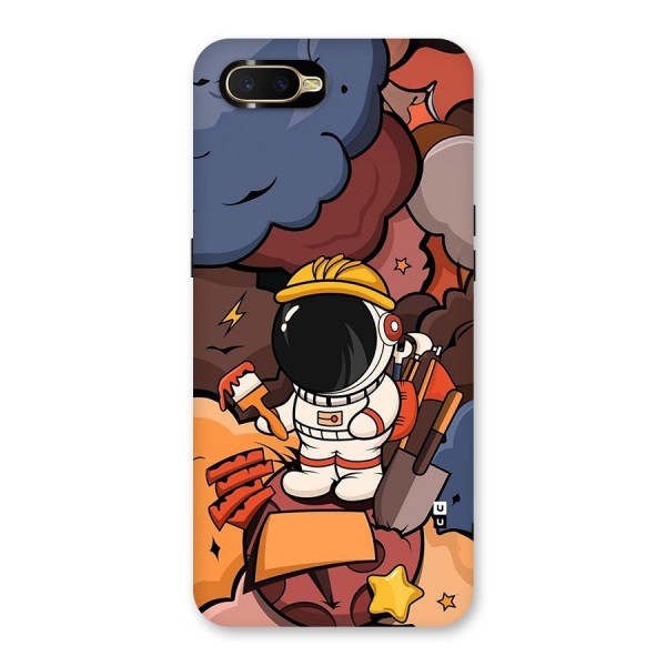 Comic Space Astronaut Back Case for Oppo K1
