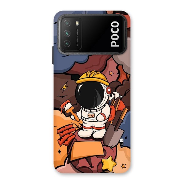 Comic Space Astronaut Back Case for Poco M3