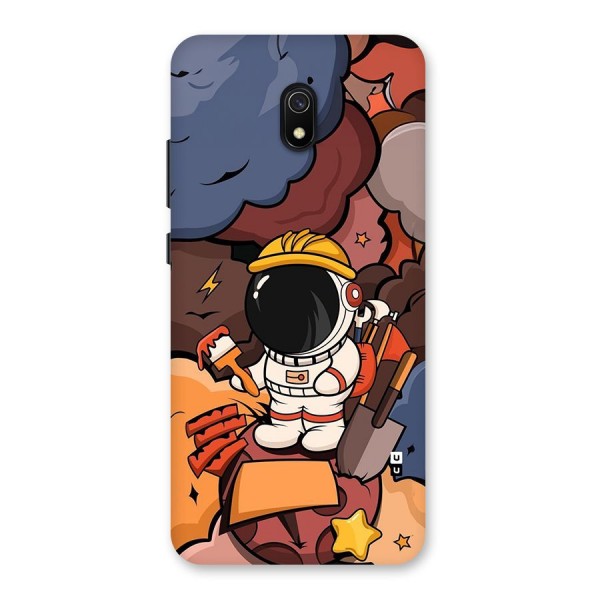 Comic Space Astronaut Back Case for Redmi 8A