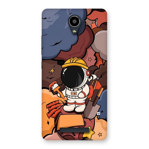 Comic Space Astronaut Back Case for Redmi Note 2