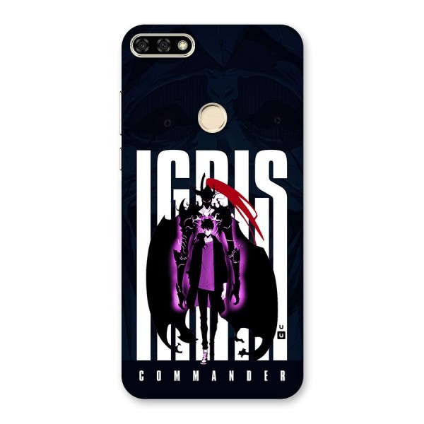 Commander Igris Back Case for Honor 7A