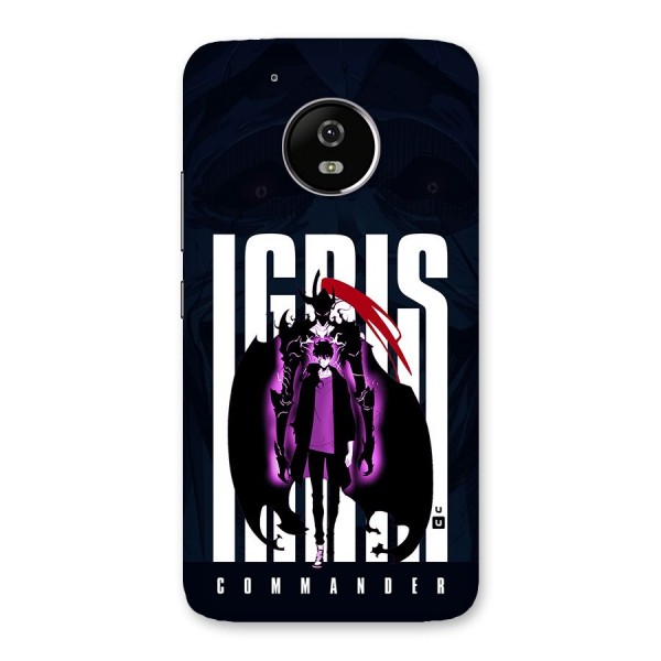 Commander Igris Back Case for Moto G5