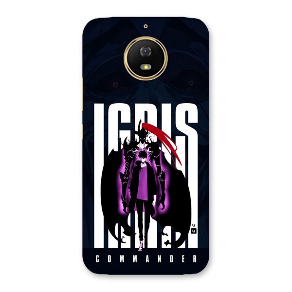Commander Igris Back Case for Moto G5s