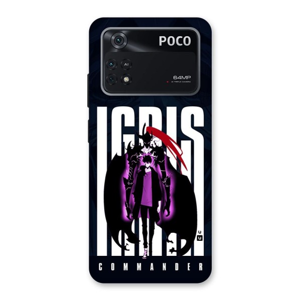 Commander Igris Back Case for Poco M4 Pro 4G