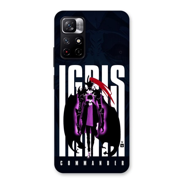 Commander Igris Back Case for Redmi Note 11T 5G