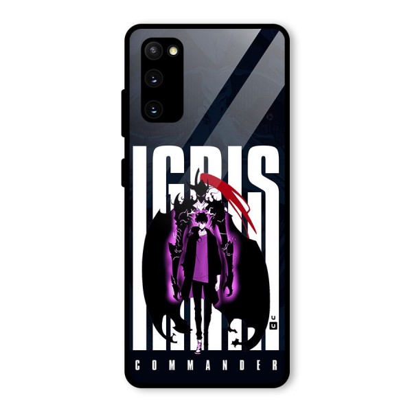 Commander Igris Glass Back Case for Galaxy S20 FE 5G