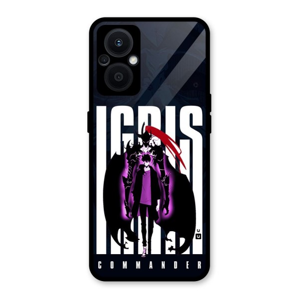 Commander Igris Glass Back Case for Oppo F21s Pro 5G