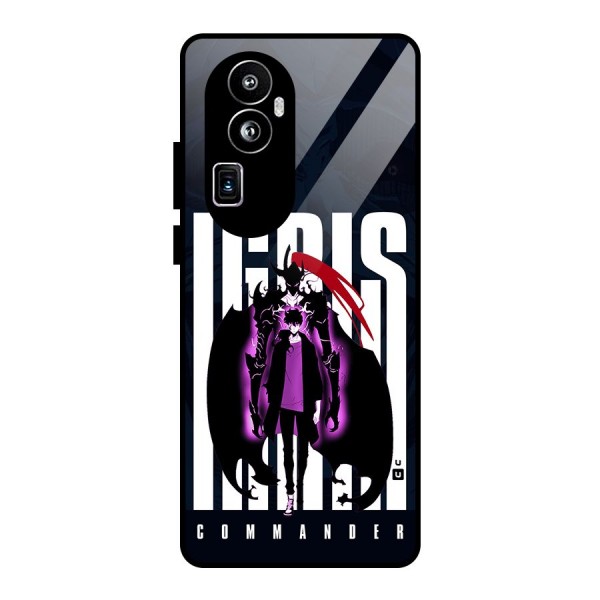 Commander Igris Glass Back Case for Oppo Reno10 Pro Plus