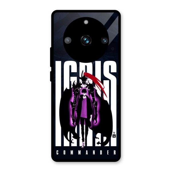 Commander Igris Glass Back Case for Realme 11 Pro