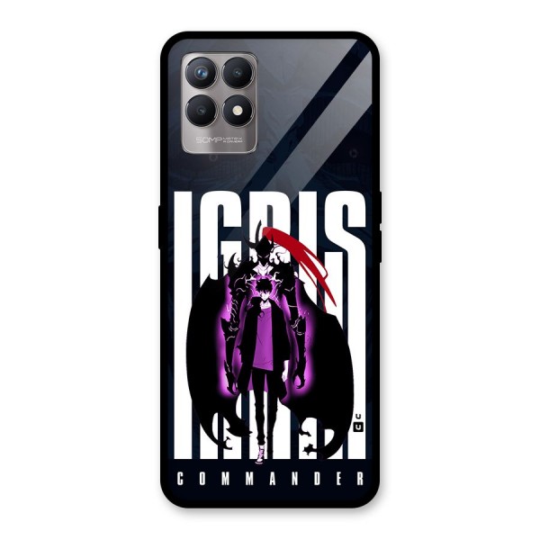 Commander Igris Glass Back Case for Realme 8i