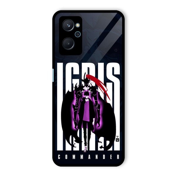 Commander Igris Glass Back Case for Realme 9i