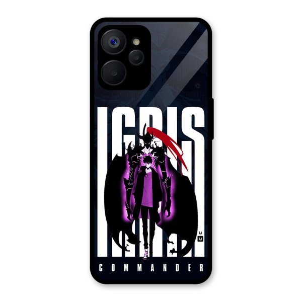 Commander Igris Glass Back Case for Realme 9i 5G