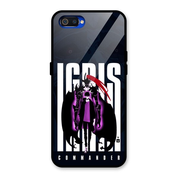 Commander Igris Glass Back Case for Realme C2