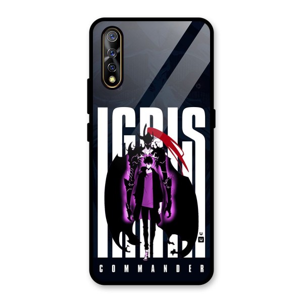 Commander Igris Glass Back Case for Vivo S1
