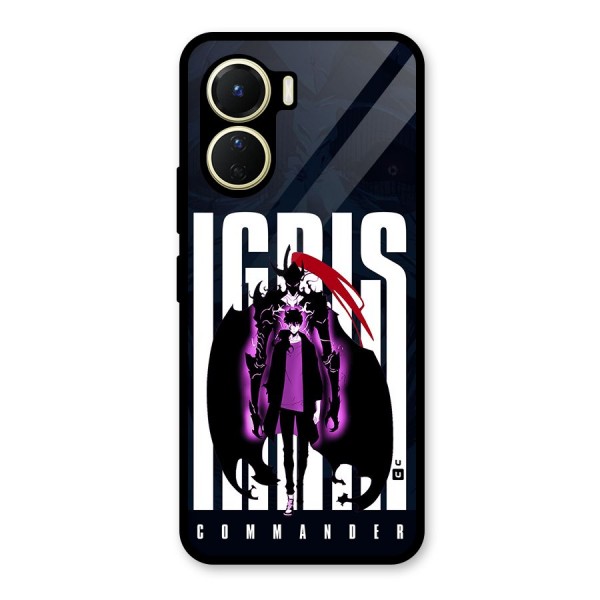 Commander Igris Glass Back Case for Vivo Y56