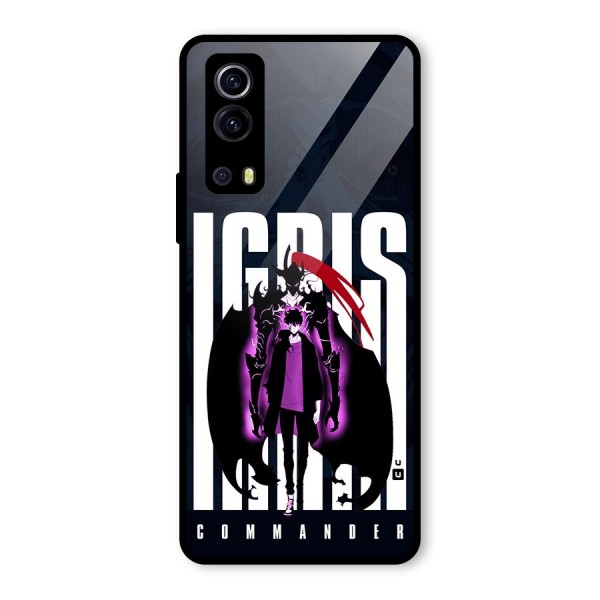 Commander Igris Glass Back Case for Vivo iQOO Z3
