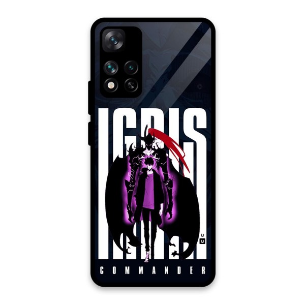 Commander Igris Glass Back Case for Xiaomi 11i 5G