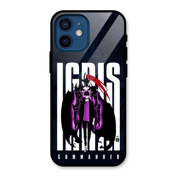 Commander Igris Glass Back Case for iPhone 12 Mini