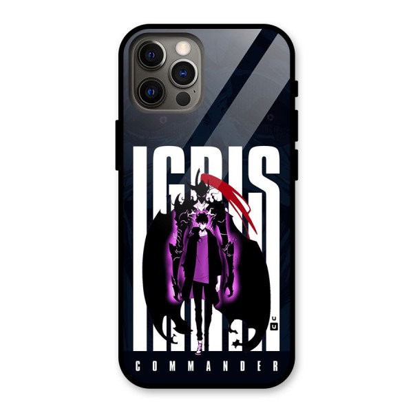 Commander Igris Glass Back Case for iPhone 12 Pro